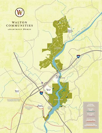 Trail Map, Atlanta, GA